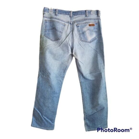 Jean's by Sport Worn, Stained, and Fraying Blue - Picture 4 of 6